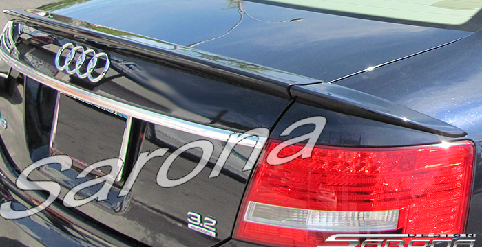Custom Audi A6 Trunk Wing  Sedan (2005 - 2008) - $299.00 (Manufacturer Sarona, Part #AD-008-TW)